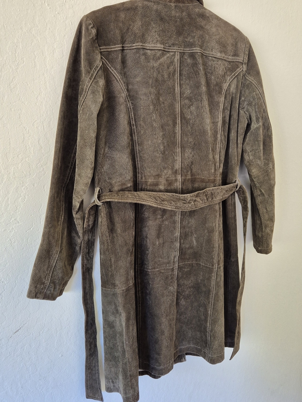 🤎 Wilsons Leather Oversized Leather Trench Coat 🤎 - Picture 13 of 15